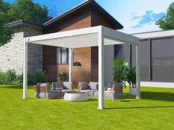 Novum ORION 300 x 300 cm Pergola - White