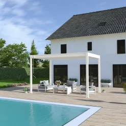 Novum ORION 360 x 400 Pergola - White