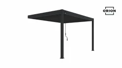 Novum ORION Wall 300 x 400 Pergola - Black