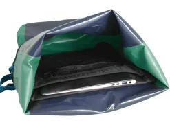 Nraveik Gepäckträger Tasche Grün RollTop Fahrradtasche