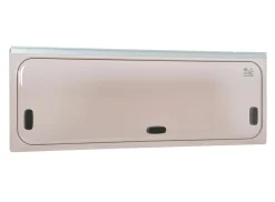 NRF 700 x 300 mm getöntes Klappfenster mit Doppelverglasung - Bronze