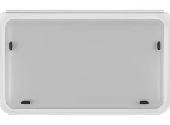NRF Africa 900 x 500 mm Fenster mit Profil - grey