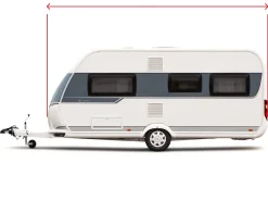 Obelink 579 - 640 x 235 cm Wohnwagen Schutzhülle
