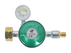 Obelink 50 mbar 1/4 Links Druckregler mit Manometer