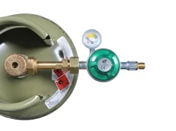 Obelink 50 mbar 1/4 Links Druckregler mit Manometer