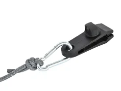Obelink Abspannleine mit Clip – 360 cm