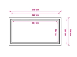 Obelink Air Bodenplane 300 x 540 cm
