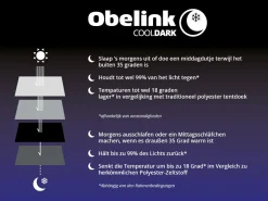 Obelink Benidorm 4 CoolDark Tunnelzelt