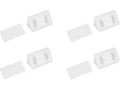 Obelink Eckverbinder mit Kappe - White