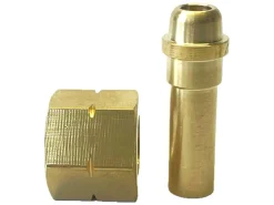Obelink Gasleitung x 1/4" Links Außengewinde Adapter