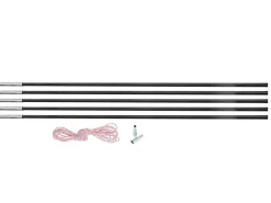 Obelink Glasfaser-Zeltstangen-Reparaturset 7,9 mm