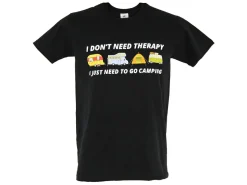 Obelink I don't need therapy T-Shirt - Black