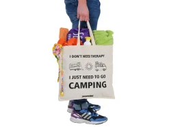 Obelink I don't need therapy Canvas Tasche