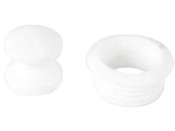 Obelink Mini Druckknopf mit Verriegelung - White