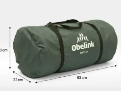 Obelink Napels 4 Poly Vis-à-Vis Tunnelzelt