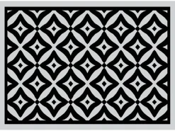 Obelink Patio Mat Cube 370 x 270 cm Zeltteppich