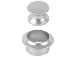 Obelink Push-Lock Knopf - Silver
