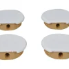 Obelink runde Eckverbinder - White