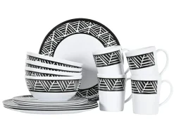 Obelink Stripe Geschirrset - 16-teilig