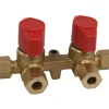 Obelink Verteilerhahn 8 mm Klemmverschraubung – Zweiwege
