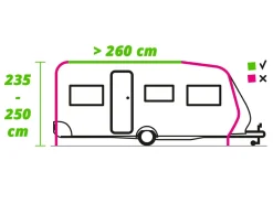 Obelink Viera 260 Teilvorzelt