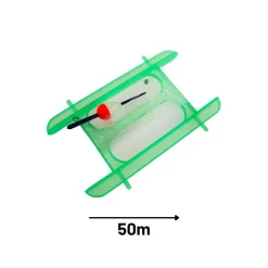 Orange85 50 meter Nylon Angelschnur