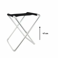 Orange85 Grau Campinghocker