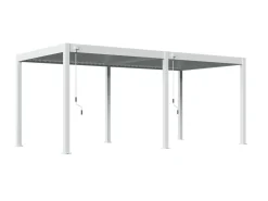 Orion Deluxe 300 x 600 cm Pergola - White