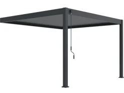Orion Deluxe 360 x 400 cm wall pergola - Anthracite