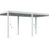 Orion Premium 400 x 800 cm Pergola - Weiß