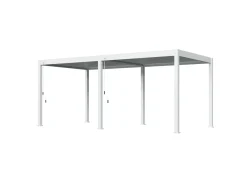 Orion Premium 400 x 800 cm Pergola - Weiß