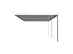 Orion Premium 400 x 600 cm Wall pergola - White