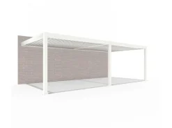 Orion Premium 400x800 cm elektrischer LED pergola - Wand