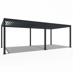 Orion Premium 360x720cm elektrische Pergola mit LED - anthrazit