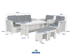 Outdoor Feelings Costa Rica Loungeset