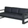 Outdoor Feelings Cuba 3-Sitz Loungesofa - Anthrazit