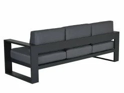 Outdoor Feelings Cuba 3-Sitz Loungesofa - Anthrazit