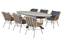 Outdoor Feelings Daisy Edson 220 light teak Diningset