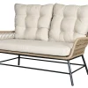 Outdoor Feelings Dalmas 2-Sitzer-Loungesofa – Sahara Dust Rope