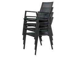 Outdoor Feelings Daurada Diningstuhl - Anthrazit