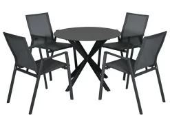 Outdoor Feelings Daurada Diningstuhl - Anthrazit