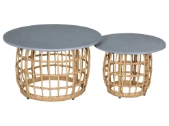 Outdoor Feelings Fontana 2-er Set Beistelltische