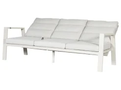 Outdoor Feelings Idaho 3-Sitzer-Sessel-Sofa-Loungeset – Beige