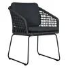 Outdoor Feelings Kentucky Diningstuhl - Lava Grey