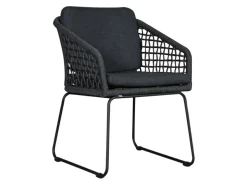 Outdoor Feelings Kentucky Diningstuhl - Lava Grey