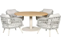 Outdoor Feelings Lagos Porto Low Dining-Gartenset
