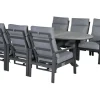 Outdoor Feelings Nice Edson 220 XL diningset - Grey Teak