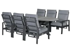Outdoor Feelings Nice Edson 220 XL diningset - Grey Teak