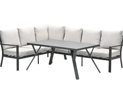 Outdoor Feelings Ramos Eck-Loungeset links – Desert Sand