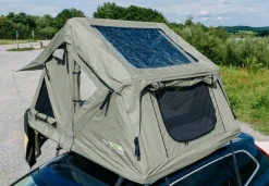 OutdoorU Compact 2 Pers Dachzelt inkl. Dachfenster - Grau